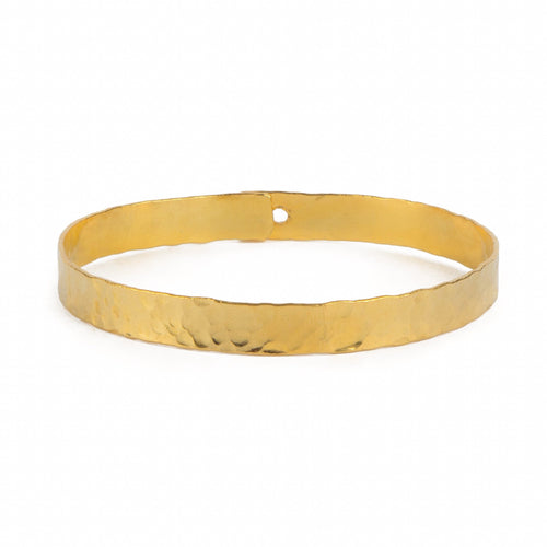 Bracelet - Antika - Thick Gold Bangle - Beksan Designs