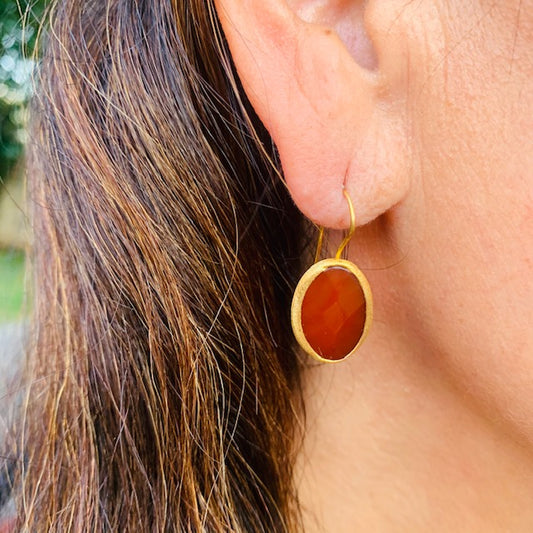 Carnelian Earrings