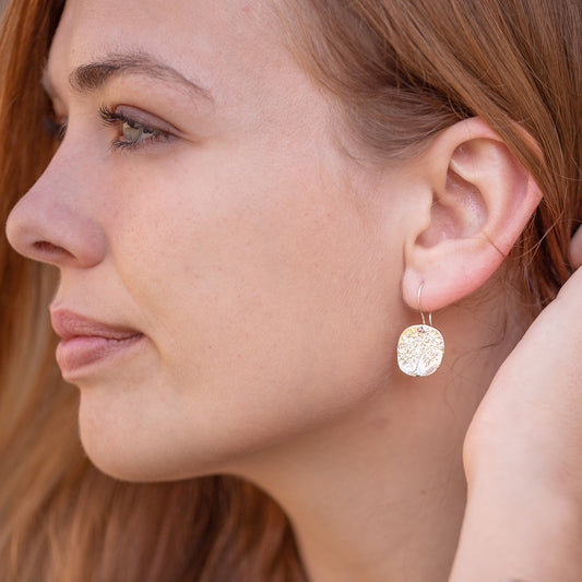 Tree of Life Silver Earrings