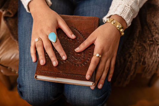 Turquoise Adjustable Statement Ring