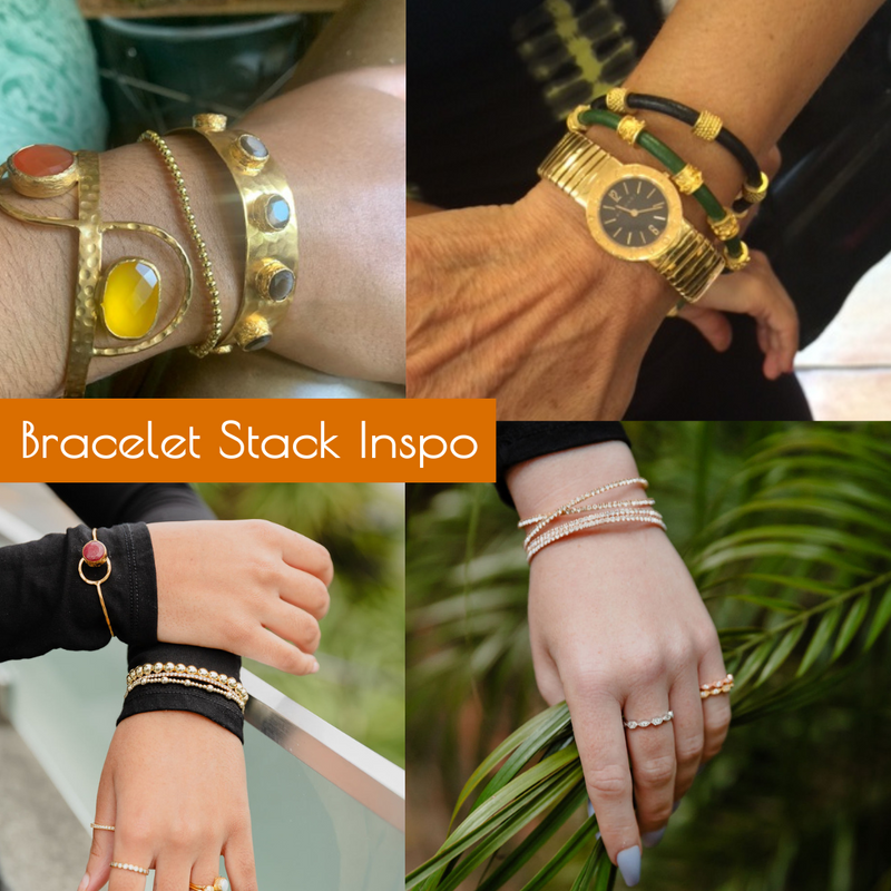 Style Tips On How to Stack Bracelets