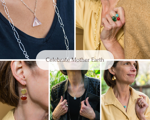 Earth jewelry fashion