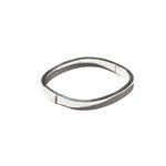 Square Silver Bangle