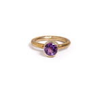 Amethyst Stone Ring