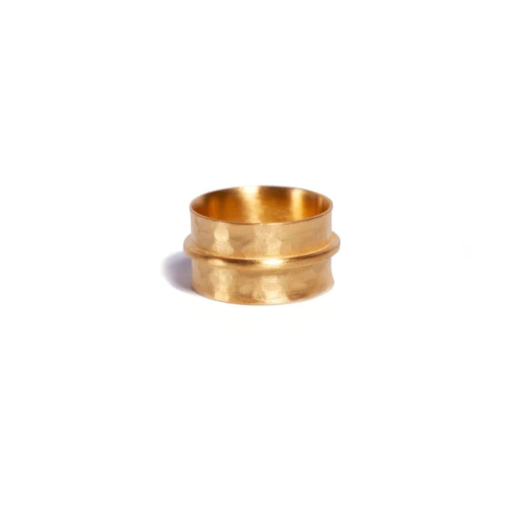 Wide Gold Fill Band Ring