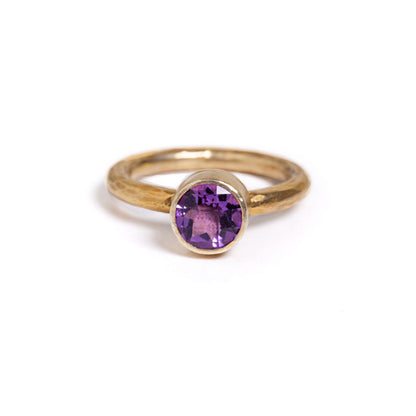 Amethyst Stone Ring