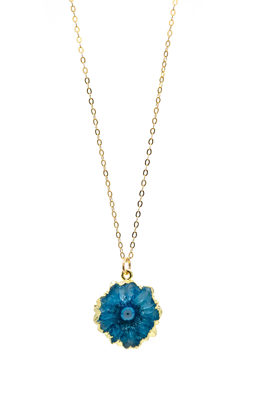 Blue Agate Necklace