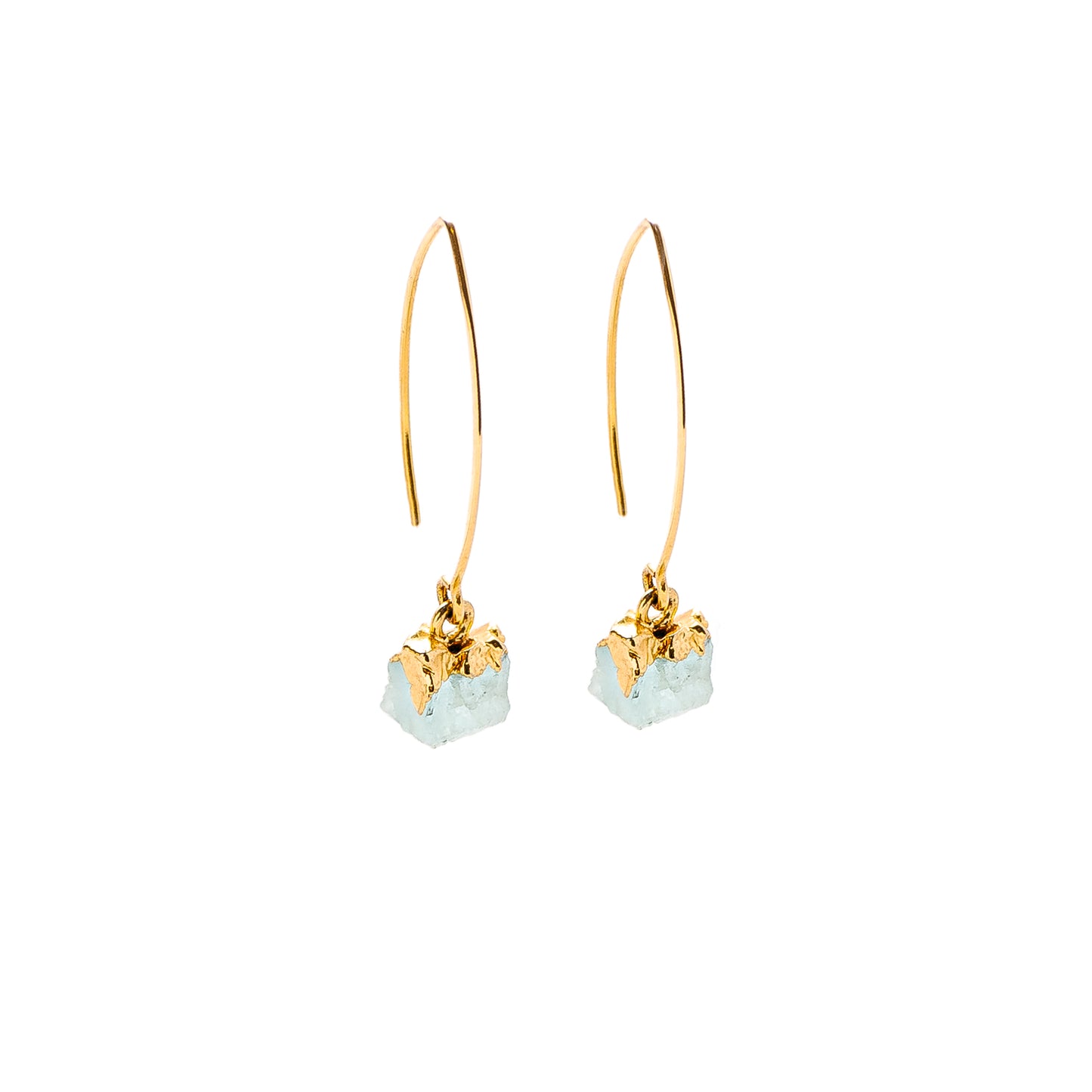 Aquamarine Drop Earrings