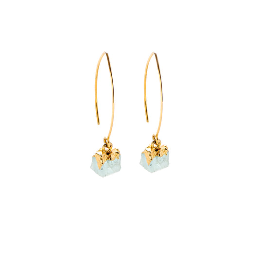 Aquamarine Drop Earrings
