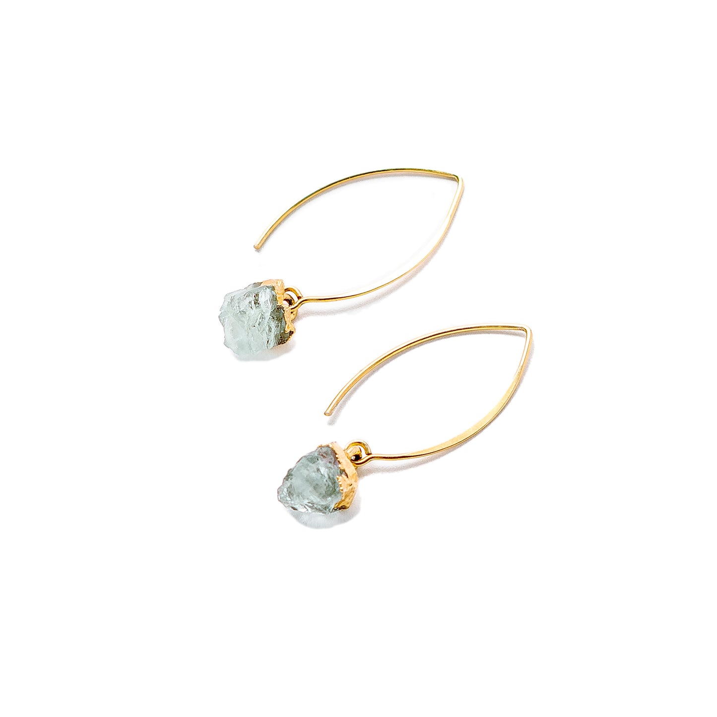 Aquamarine Drop Earrings