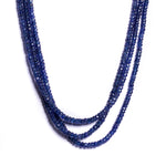 Blue Sapphire 3 Strand Necklace