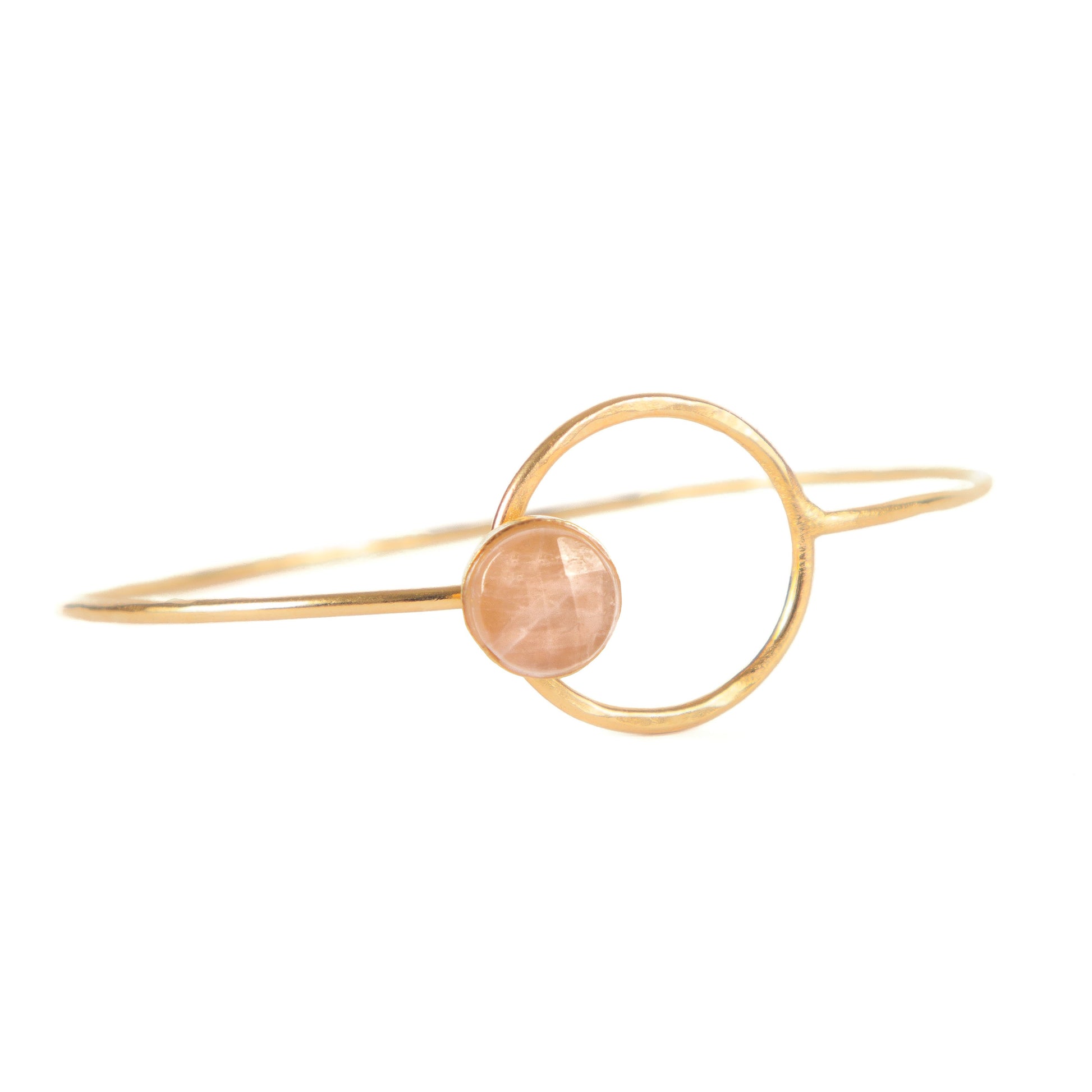 Bracelet - Antika - Hook & Eye Rose Quartz - Beksan Designs