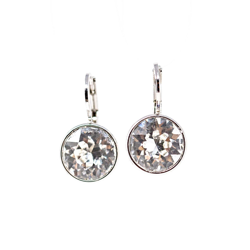 Earrings - Crystal - Set in Silver - Beksan Designs