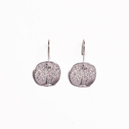 Tree of Life Silver Earrings