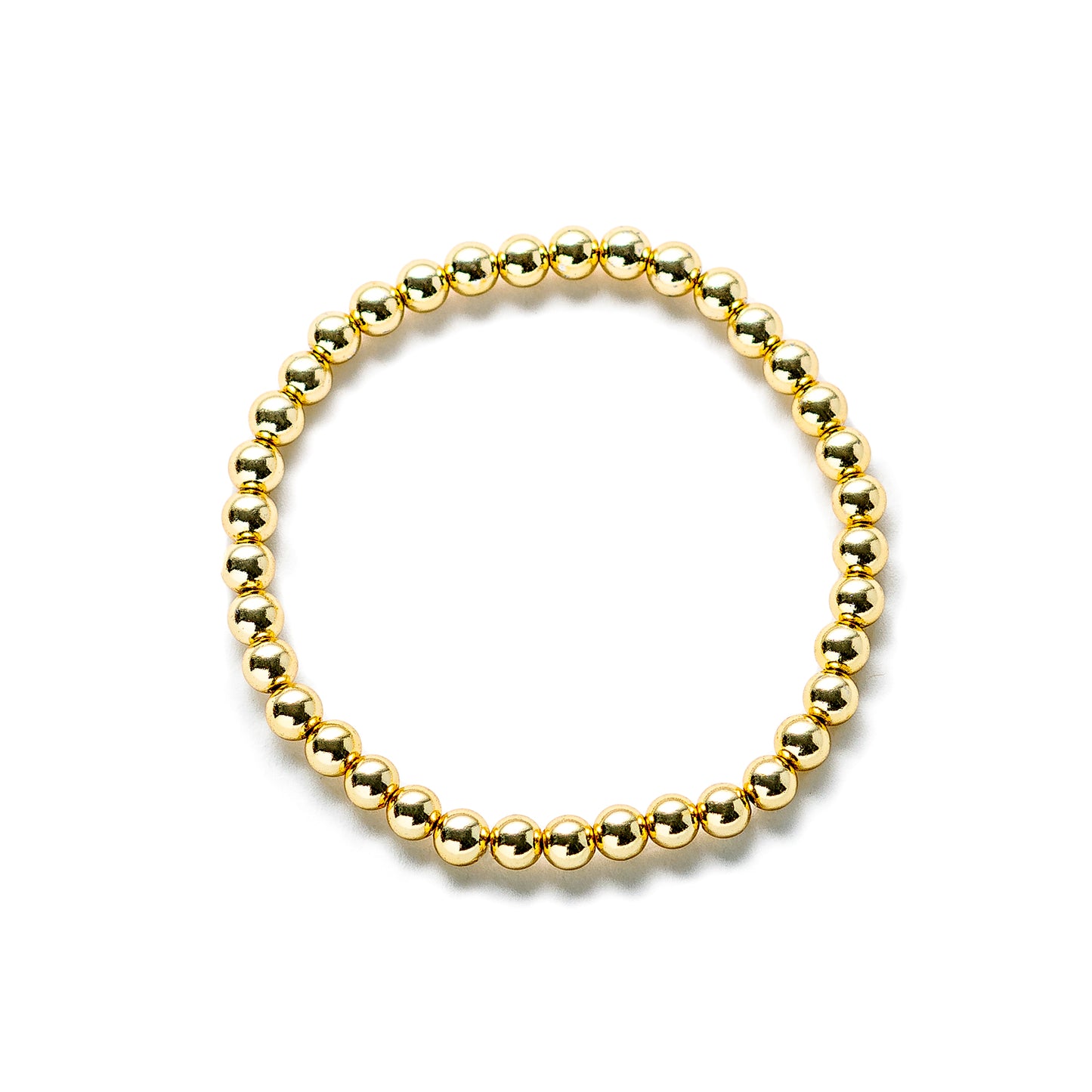 Gold Fill Bead Bracelet Medium/Large Beads