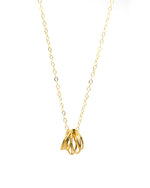 Necklace - Antika - 24k Gold Vermeil Small Circles (also available in rose gold & silver)