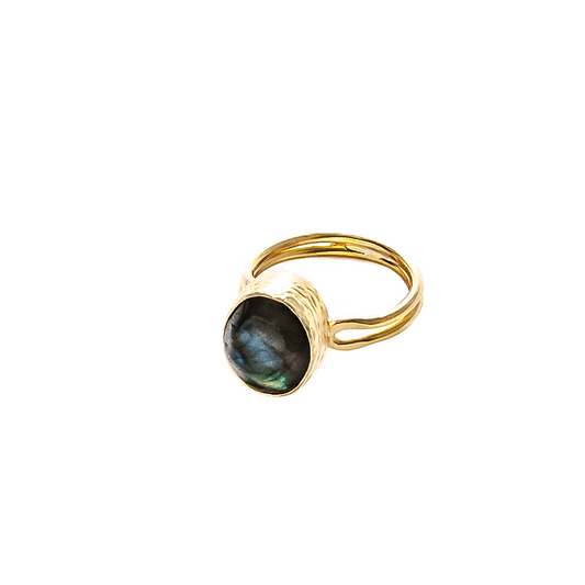 Labradorite Adjustable  Ring