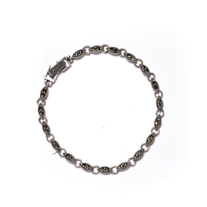 Marcasite Sterling Silver Bracelet