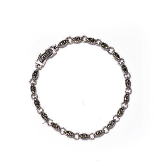 Marcasite Sterling Silver Bracelet