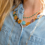 Necklace - 24k Gold vermeil - Link Chain - Beksan Designs