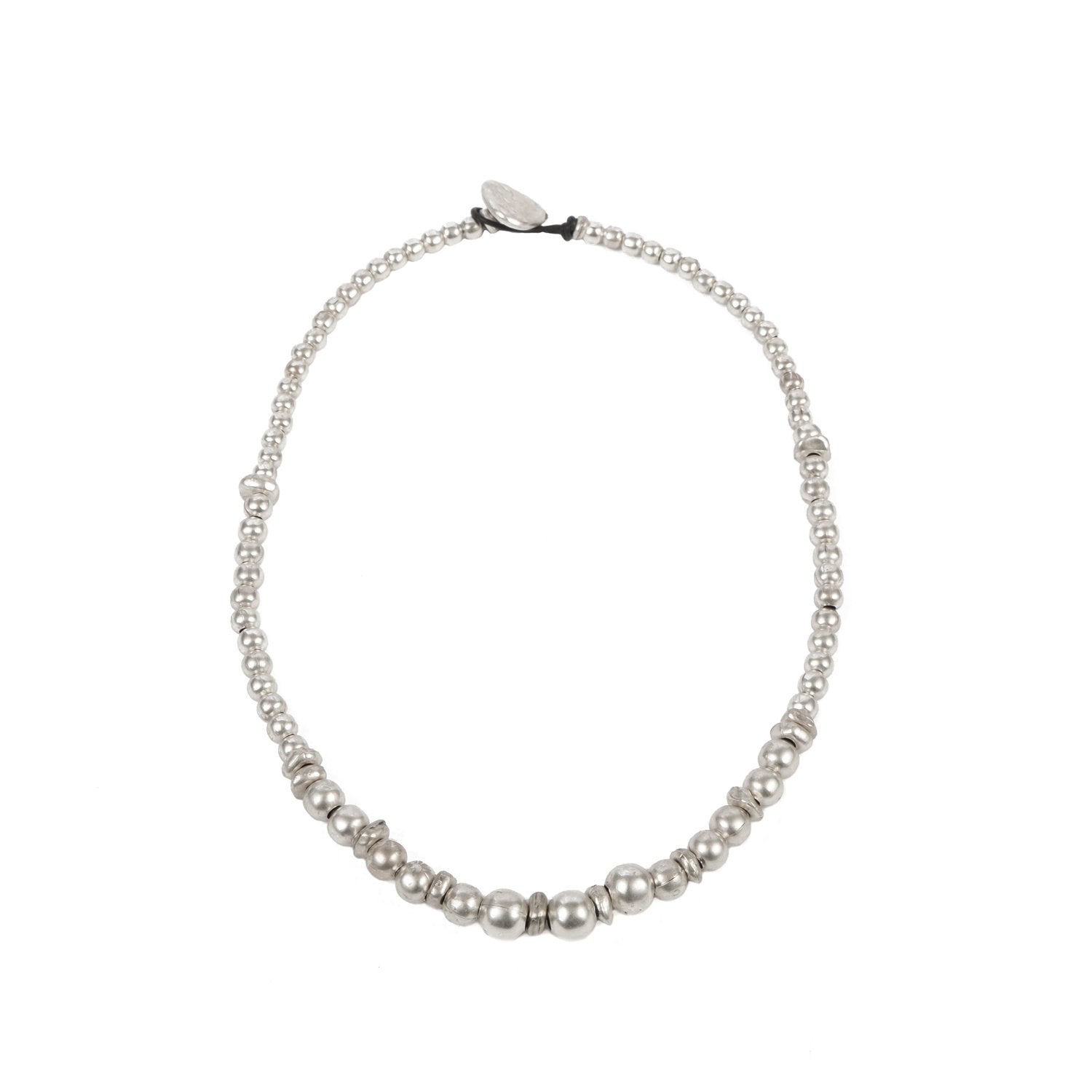 Necklace - Zinc - Round Bead - Beksan Designs