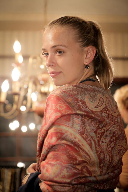 Grey Crystal Earrings Silver