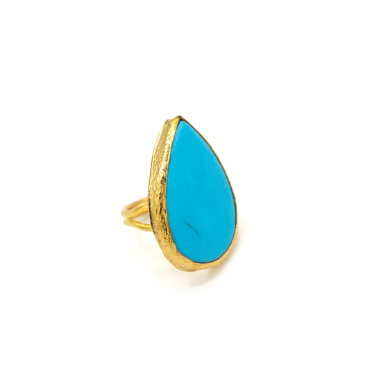 Turquoise Adjustable Statement Ring