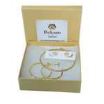 Swarovski 24k Gold Vermeil Crystal Jewelry Bundle
