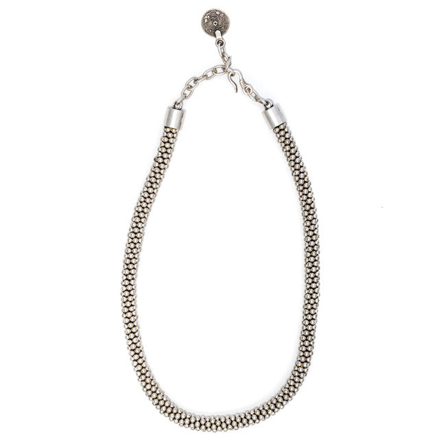 Necklace - Zinc/Silver - Rope - Beksan Designs