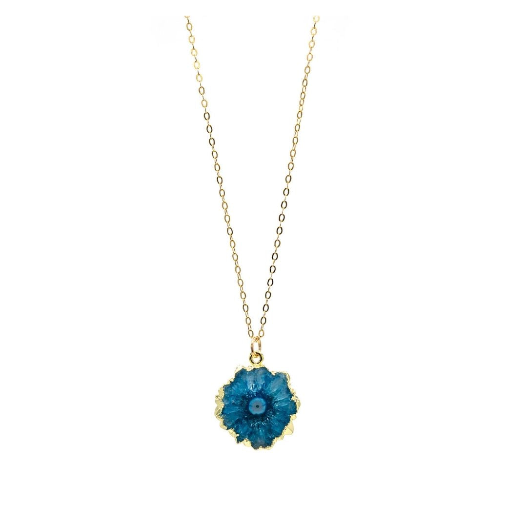 Blue Agate Necklace