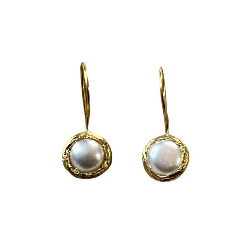 Pearl Drop Earrings Small